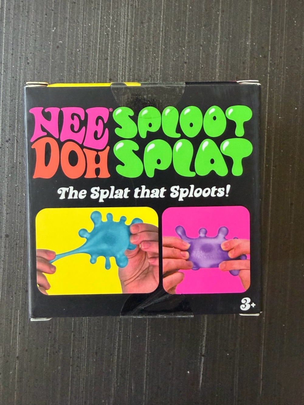Needoh Sploot Splat” Kids Sensory Toy - Purple - Picture 3 of 4